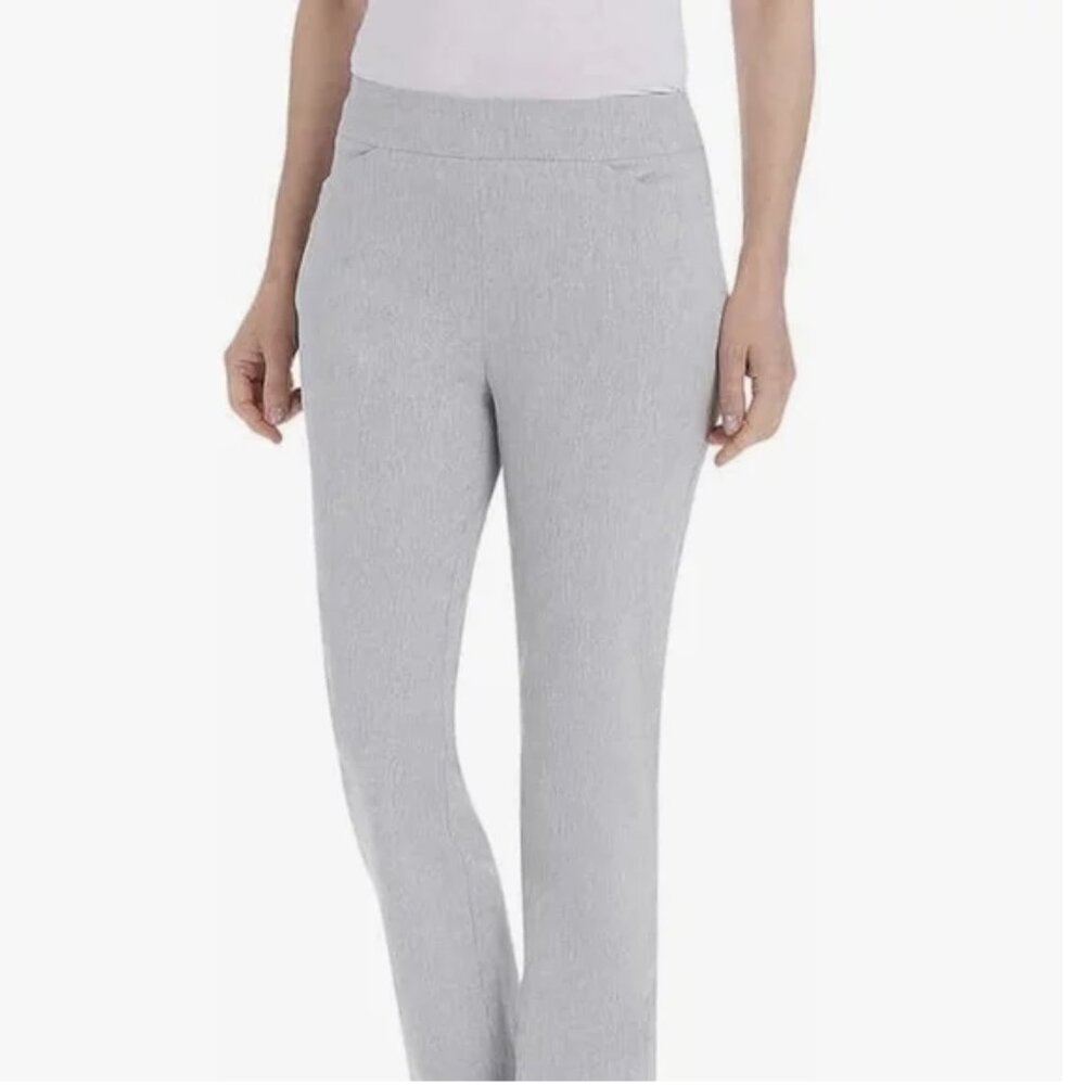 Hilary Radley Grey Pull On Ankle Pants With Pockets Size XXL New With Tags